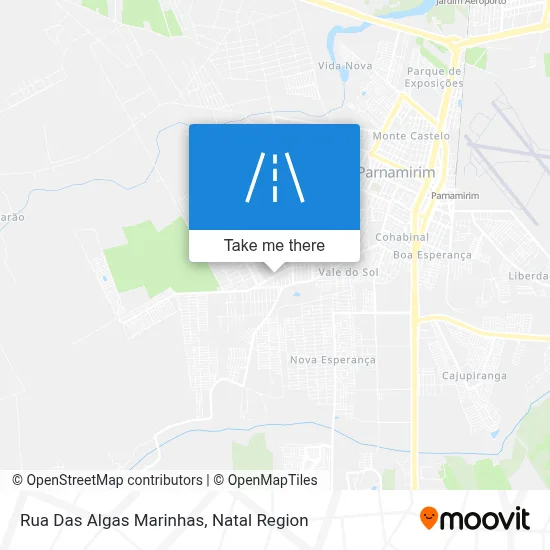 Rua Das Algas Marinhas map