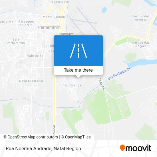 Rua Noemia Andrade map