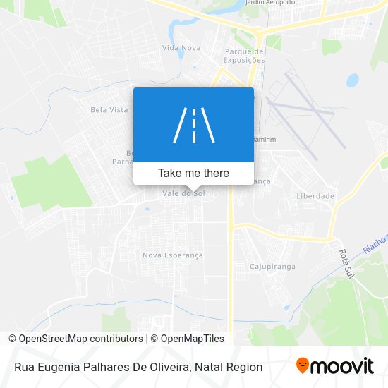 Rua Eugenia Palhares De Oliveira map