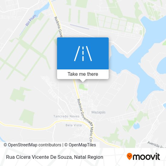 Rua Cícera Vicente De Souza map