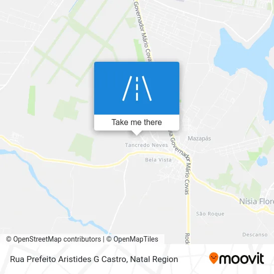 Rua Prefeito Aristides G Castro map