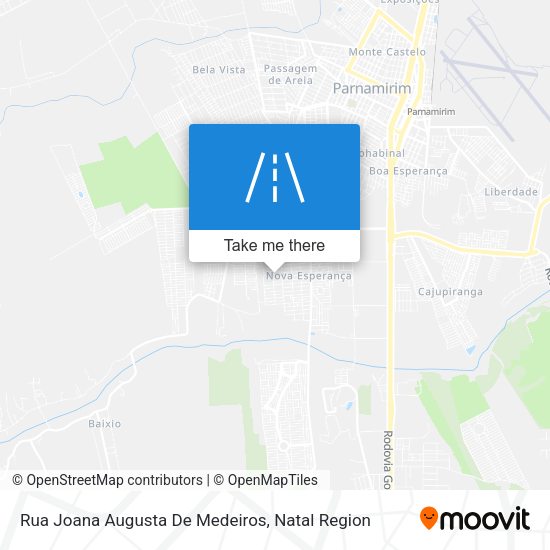 Rua Joana Augusta De Medeiros map