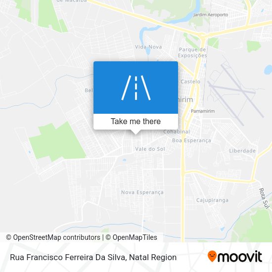 Rua Francisco Ferreira Da Silva map