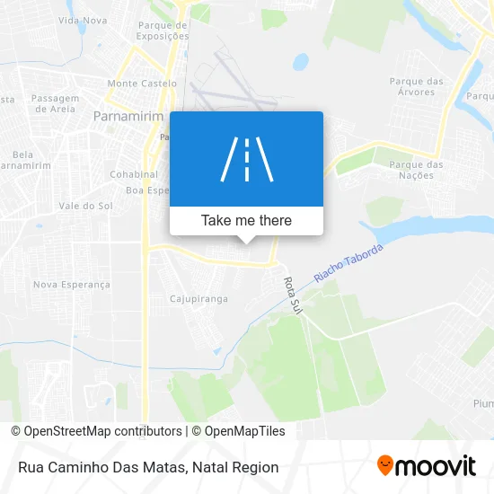 Rua Caminho Das Matas map