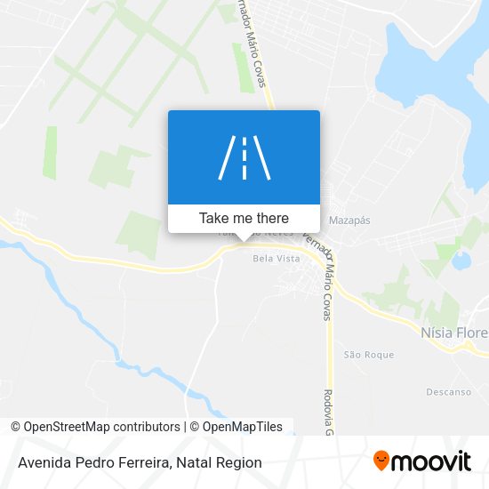 Avenida Pedro Ferreira map