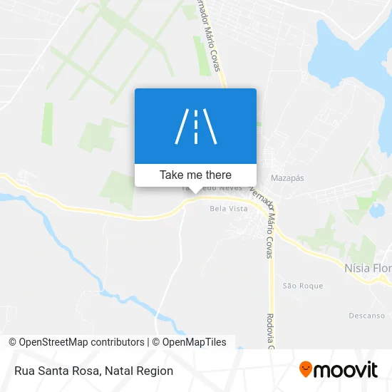 Rua Santa Rosa map