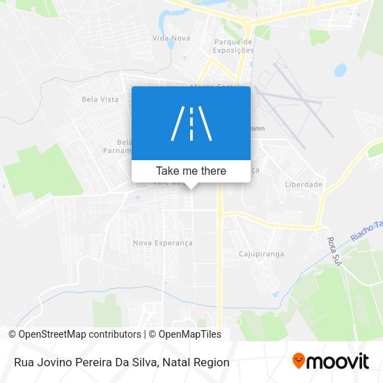 Rua Jovino Pereira Da Silva map