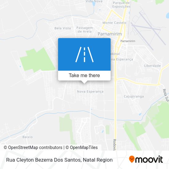 Rua Cleyton Bezerra Dos Santos map