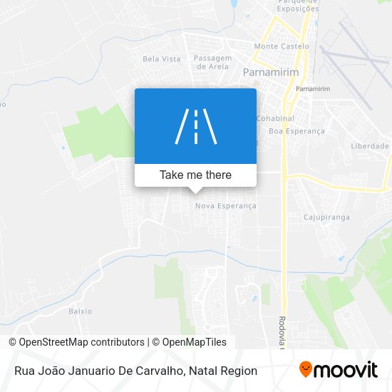 Rua João Januario De Carvalho map