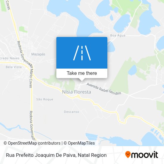 Rua Prefeito Joaquim De Paiva map