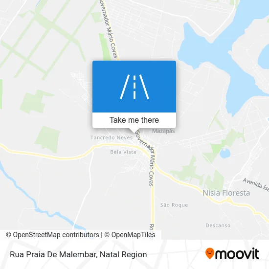 Rua Praia De Malembar map