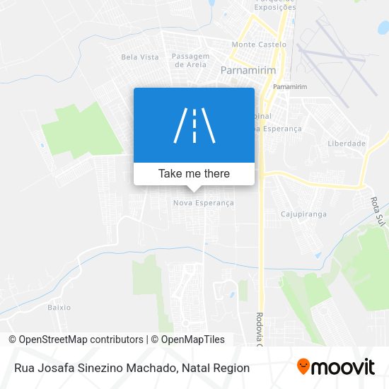 Rua Josafa Sinezino Machado map
