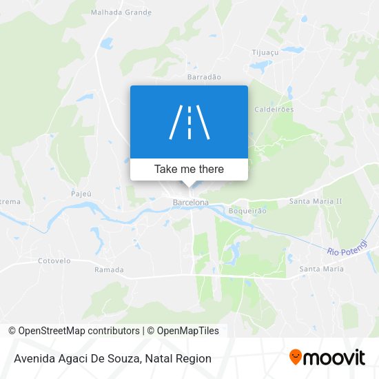 Avenida Agaci De Souza map