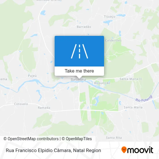 Rua Francisco Elpidio Câmara map