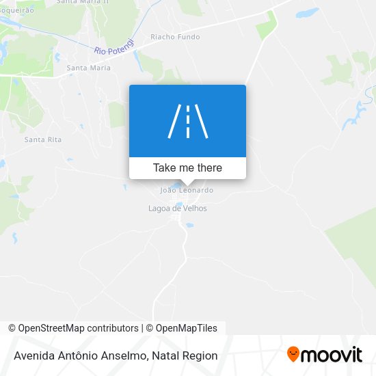 Avenida Antônio Anselmo map