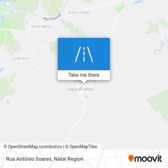 Rua Antônio Soares map