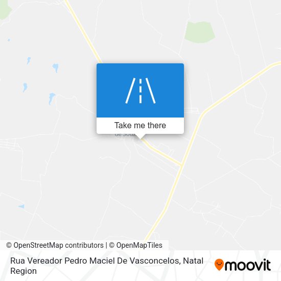 Rua Vereador Pedro Maciel De Vasconcelos map