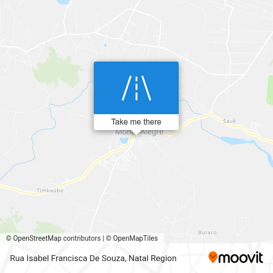 Rua Isabel Francisca De Souza map