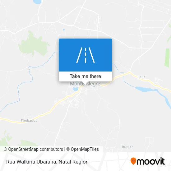 Rua Walkiria Ubarana map