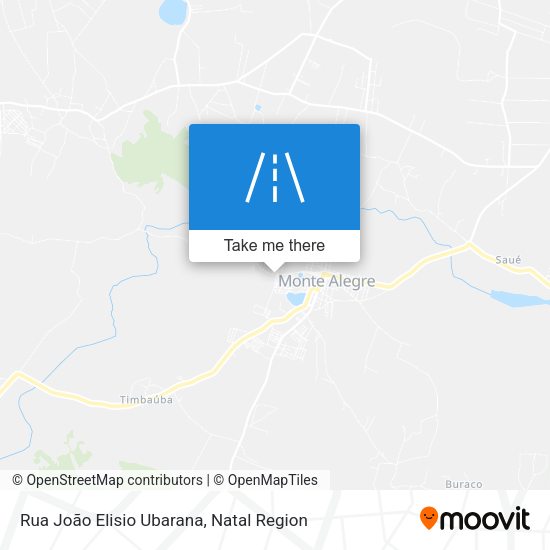 Rua João Elisio Ubarana map