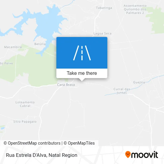 Rua Estrela D'Alva map
