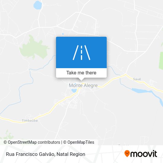 Rua Francisco Galvão map