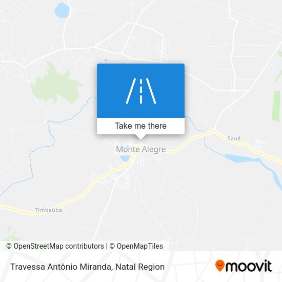 Travessa Antônio Miranda map