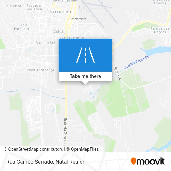 Rua Campo Serrado map