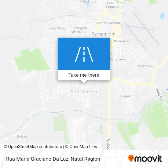 Rua Maria Graciano Da Luz map