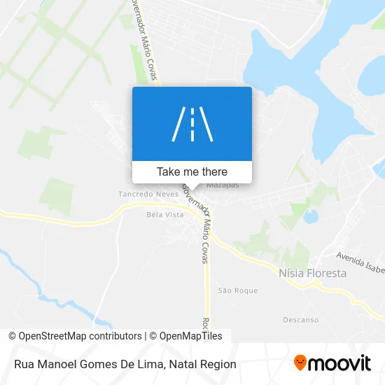 Rua Manoel Gomes De Lima map