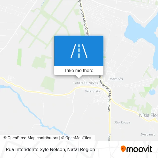 Rua Intendente Syle Nelson map