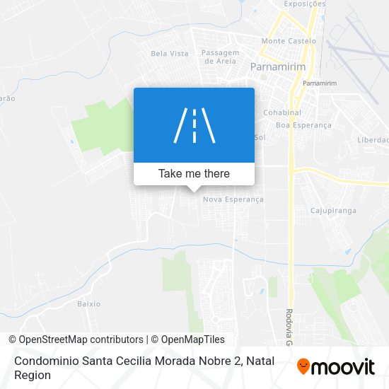 Condominio Santa Cecilia Morada Nobre 2 map