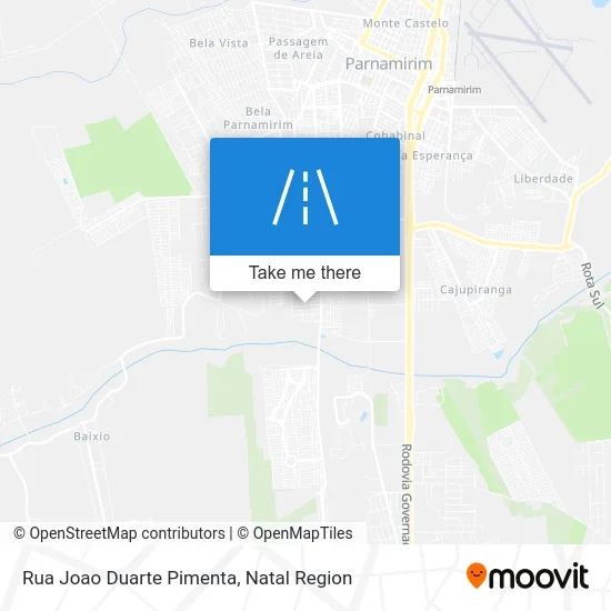 Rua Joao Duarte Pimenta map