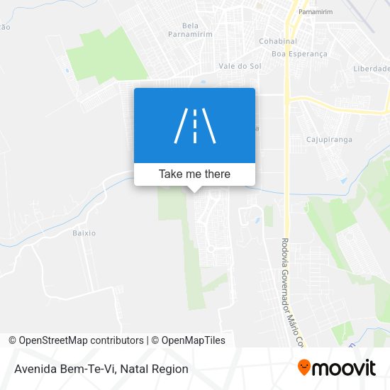 Avenida Bem-Te-Vi map