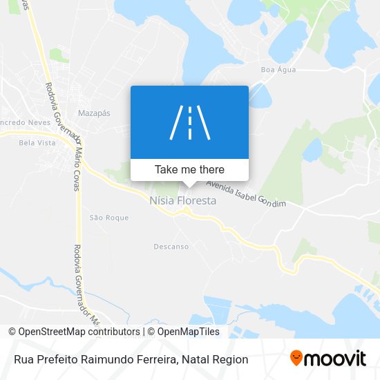 Rua Prefeito Raimundo Ferreira map