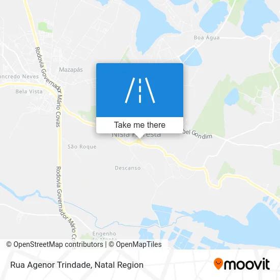 Rua Agenor Trindade map