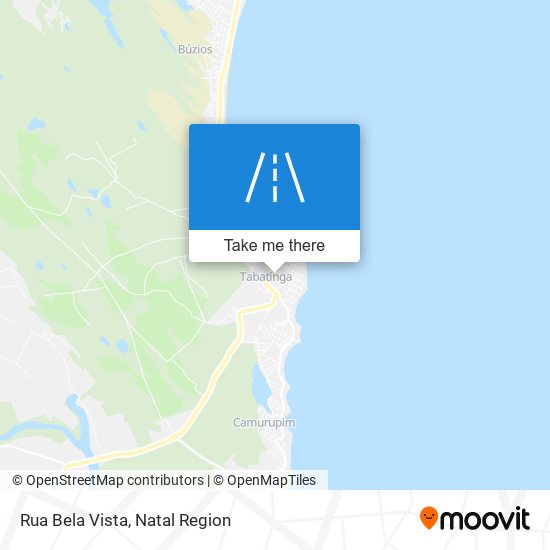 Rua Bela Vista map