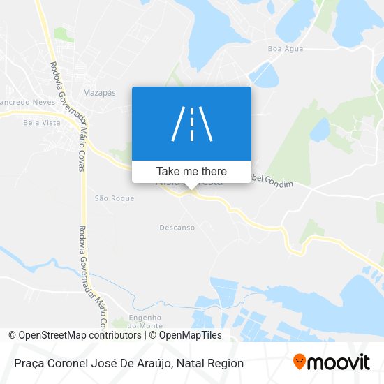 Praça Coronel José De Araújo map