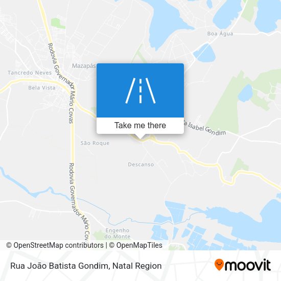 Rua João Batista Gondim map
