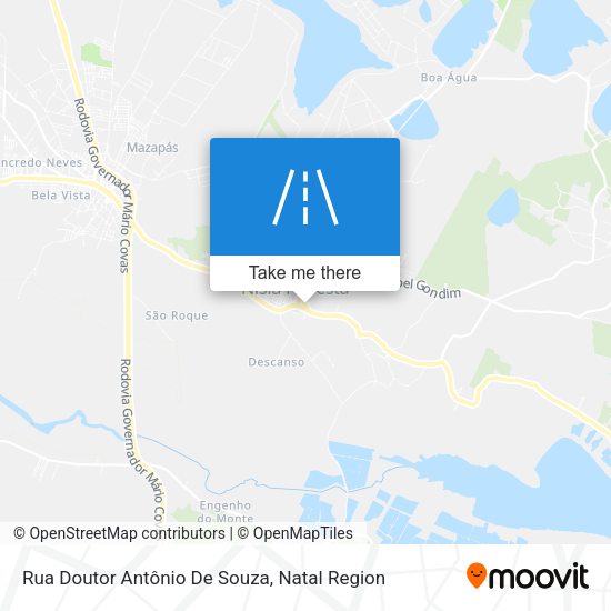 Rua Doutor Antônio De Souza map