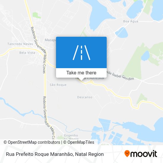 Rua Prefeito Roque Maranhão map