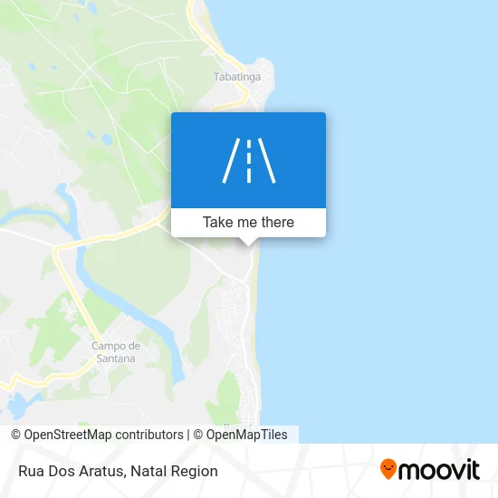 Rua Dos Aratus map