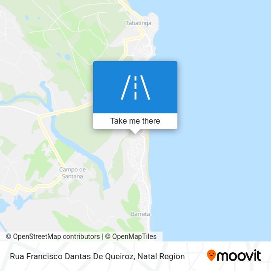 Rua Francisco Dantas De Queiroz map