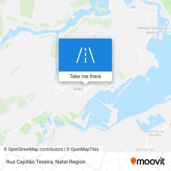 Rua Capitão Texeira map
