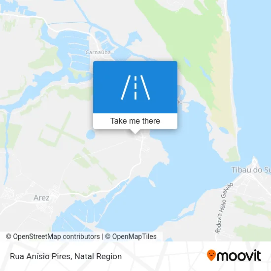 Rua Anísio Pires map