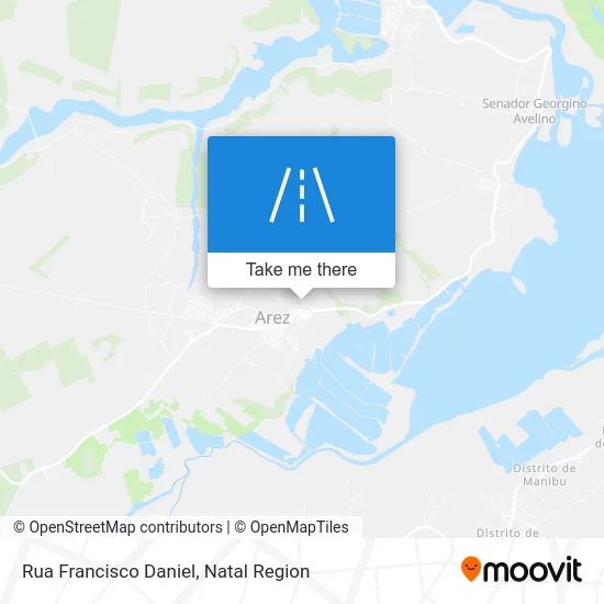 Rua Francisco Daniel map