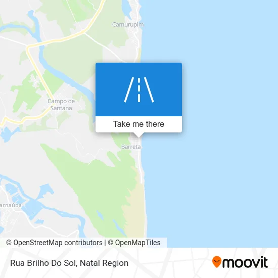 Rua Brilho Do Sol map