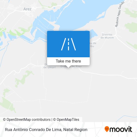 Rua Antônio Conrado De Lima map