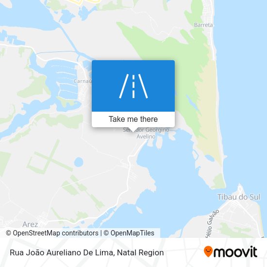 Rua João Aureliano De Lima map
