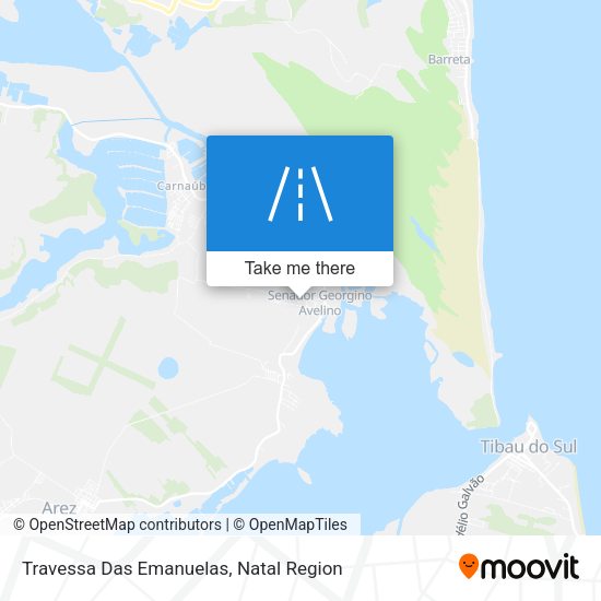 Travessa Das Emanuelas map